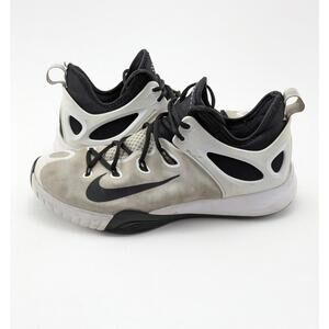 Mens Nike Zoom HyperRev Black White Basketball Low Top Shoes 705370-100 Size 13